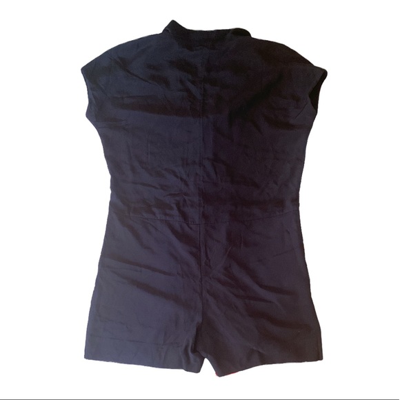 COS Black Silk Minimalist Utility Style Jumpsuit Romper - 2 - Picture 6 of 10